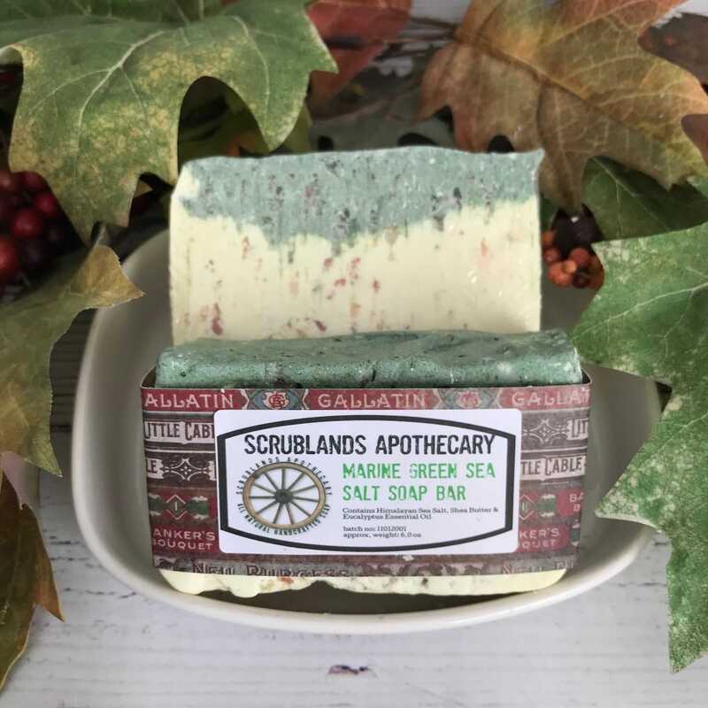 sea green soap